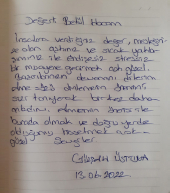 Endişeniz stressiz bir muayene geçirmek çok güzel.